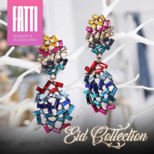 Crystal Drop Earrings for Women