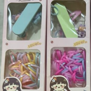 Colorful Rubber Bands & Clips